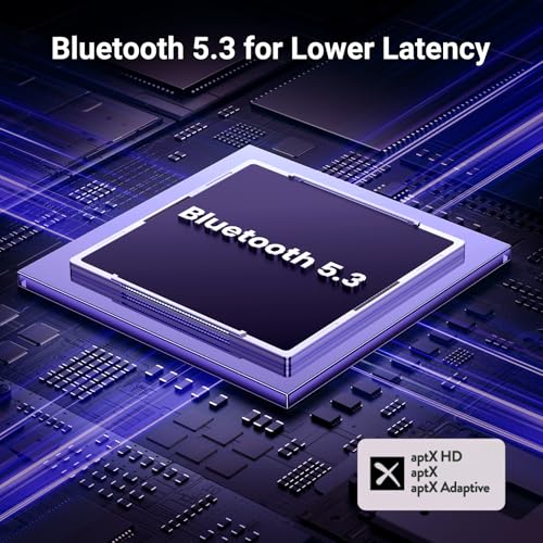 UGREEN USB-C Bluetooth Adapter for PS5 with APTX Low Latency/aptX-Adaptive | Bluetooth 5.3 Audio Adapter, Wireless Audio Transmitter to Connect Wireless Headphones/Earbuds