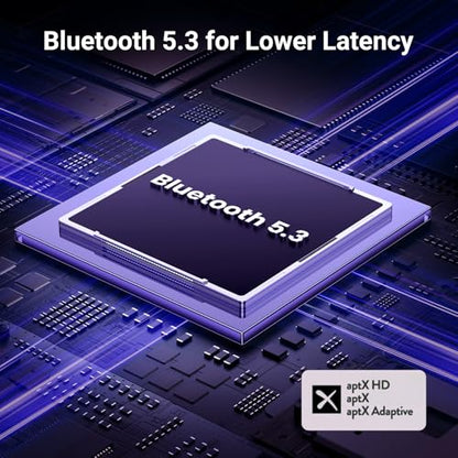 UGREEN USB-C Bluetooth Adapter for PS5 with APTX Low Latency/aptX-Adaptive | Bluetooth 5.3 Audio Adapter, Wireless Audio Transmitter to Connect Wireless Headphones/Earbuds