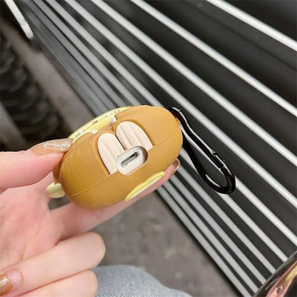 Wireless Charging Earphone Case Compatible with Airpods Pro/Pro2, Cute Animal Monkey Design Soft Silicone Full Body Protective Skin Cover, Kids Girls Women Cartoon Earbuds Accessories - color: Monkey, size: Airpods Pro/Pro2