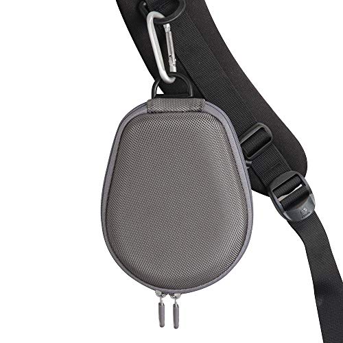 Hermitshell Case for AfterShokz Trekz Air/AfterShokz Aeropex/Titanium Mini/Shokz OpenRun Pro/SHOKZ OpenRun Pro 2 Open Ear Wireless Bone Conduction Headphones AS650 / AS800 (Grey) - color: Grey
