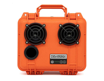 Waterproof, Portable, and Rugged Outdoor Bluetooth Speakers. Loud Sound + Deep Bass, 40+ hr Battery Life, Dry Box + USB Charging, Multi-Pairing Party Mode (Haast Orange, DB2)