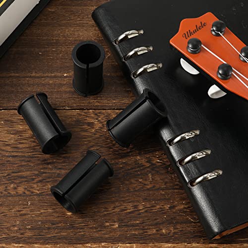 4pcs Microphone Shock Mount Rubber Sleeve, 1.8x0.8inch Sturdy Mic Shock Mount Rubber Spacer Tube Washer Microphone Accessories Compatible with Most Cameras