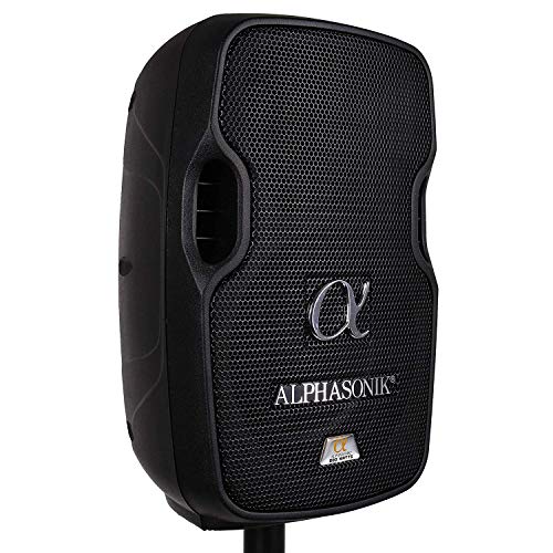 8" Portable Rechargeable Battery Powered 800W Pro DJ Amplified Loud Speaker with 2 Wireless Microphones Echo Bluetooth USB SD Card Aux MP3 FM Radio PA System LED Ring Karaoke Tripod Stand - style: 8" 800 Watts