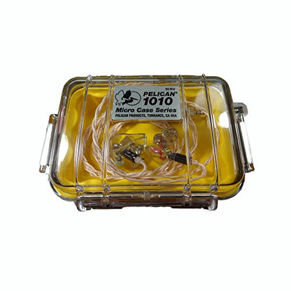 Pelican 1010 Micro Case (Black/Clear) - color: Black/Clear, size: One Size