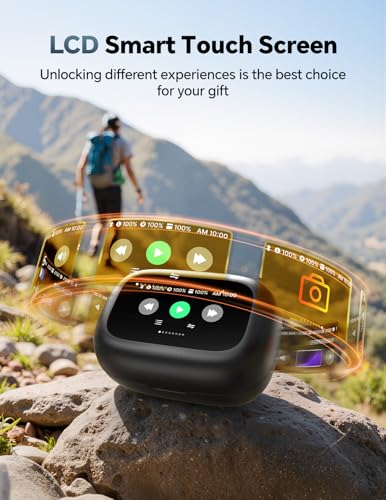 Wireless Earbuds 40H Bluetooth 5.3 Sport Headphones with Earhooks,Black | Sweatproof & Waterproof,In-ear Buds Feature Easy Button & Deep Bass, Stereo Sound Device for Gym Running Workout - color: Black