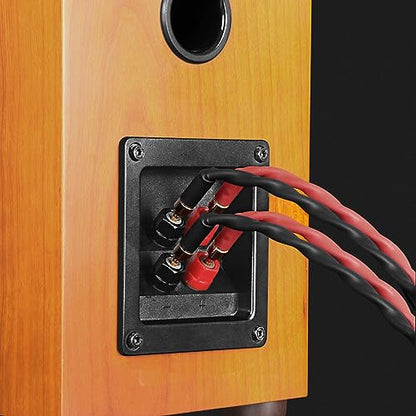 k4B-2B Bi-Wire Speaker Cable (2 Banana Plugs - 4 Banana Plugs), 1pair Set (Total 12banana Plugs), k4B-2B (1.5M(4.92ft)) - size: 1.5 meters (4.92 feet)