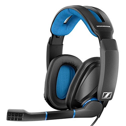 EPOS Sennheiser GSP 300 Gaming Headset with Noise-Cancelling Mic, Flip-to-Mute, Comfortable Memory Foam Ear Pads, Headphones for PC, Mac, Xbox One, PS4, Nintendo Switch, and Smartphone compatible.