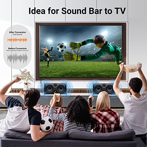 CableCreation Optical Digital Audio Cable 3.3FT, Thin Fiber Optic Toslink Gold Plated S/PDIF Cord for Home Theater, Sound Bar, TV, PS4, VD/CD Player, Game Console& More, Black | Gold Plated S/PDIF Cord, for Home Theater, Sound Bar, TV, PS4, Xbox, DVD/CD P