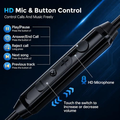 Wired Gaming Earbuds with Mic, Deep Bass Noise Isolating in-Ear Headphones, 16Ohm Low Impedance 3.5mm Jack Earphones with Volume Control, for PS5 PS4 Xbox PC Phone Online Class Streaming - color: Yellow