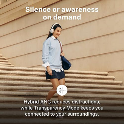 Sennheiser ACCENTUM Wireless Bluetooth Headphones, 50hr Battery, ANC, White - color: White, style: ACCENTUM Wireless