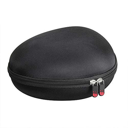 Hermitshell Hard Travel Case for OneOdio A70 / OneOdio Wired Over Ear Headphones Studio Monitor & Mixing DJ Stereo Headsets (Black+Red) - color: Black+Red