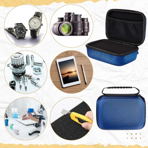 Relaxweex Hard Case with Foam, Blue, 7.1 x 4.7 x 3.1 Inch - color: Blue, size: 7.1 x 4.7 x 3.1 inch