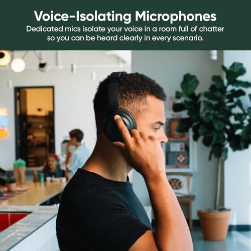 Wyze Lifestyle Noise Cancelling Wireless Over-Ear Headphones | Active Noise Cancelling, Alexa Built-in, HiFi Sound, Transparency Mode for Travel Home Office, Custom EQ via Wyze App