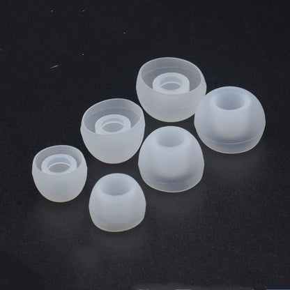 INF Silicone Ear Tips for 4.5-6 mm Earphones 3 Sizes 15 Pairs