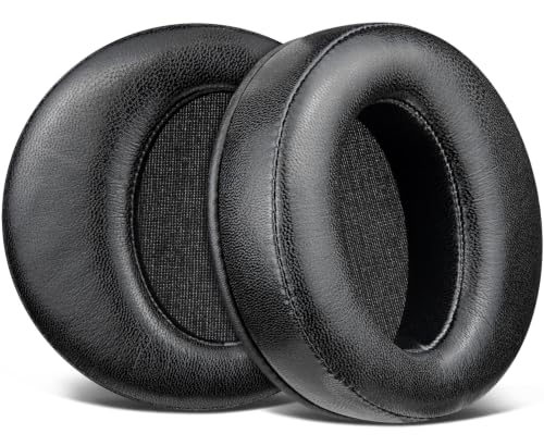 SOULWIT Earpads for Sony MDR-RF985R/RF6500 - Black | for MDR-RF(985R/970/970RK/960R/960RK/925RK/865/865R/865RK/860/860F), MDR-DS6500(RF6500) Headphones