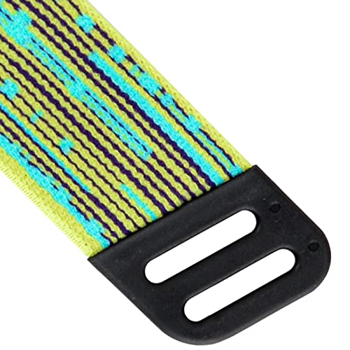 Geekria Mesh Fabric Headband Pad Compatible with Logitech G733, G335, G535 Headphones, Replacement Band Repair Part (Yellow/Mint Green) - color: Yellow / Mint Green