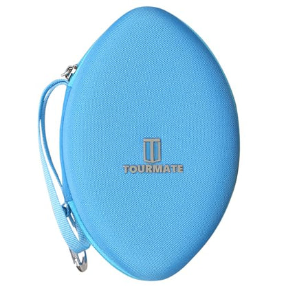 Tourmate Hard Case for iJoy Lilo & Stitch Headphones, Blue, Case Only | Shockproof EVA shell, fits iJoy Lilo & Stitch foldable headphones, soft lining, mesh pocket for cable, blue, travel case - color: Blue
