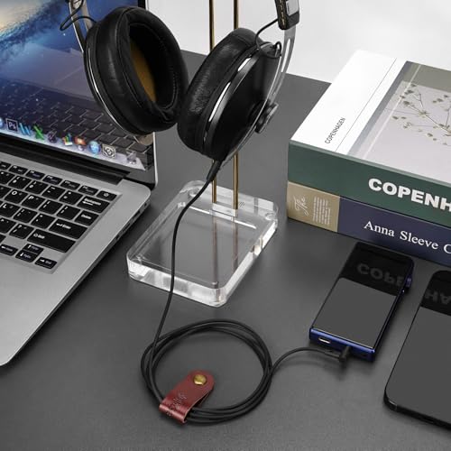 GEEKRIA Audio Cable Compatible with Sennheiser Momentum 4/3/2, HD1 On-Ear, HD 458BT, HD4.50SE, HD4.50, HD350BT Headphones, 3.5mm to 2.5mm Replacement Cord (4 ft / 1.2m)