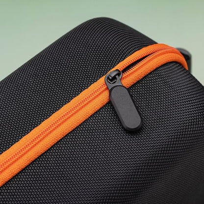 EVA Hard Shell Headphone Case for Over-Ear Headphones, 8.27 x 8.27 x 3.94 in Travel Storage Bag, Black
