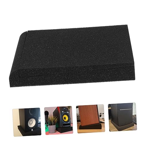 High Density Loudspeaker Isolation Pads Shock-absorption Cushion for Studio Monitors and Desktop Speakers Non-slip Durable for Vibration Reduction Easy Installation