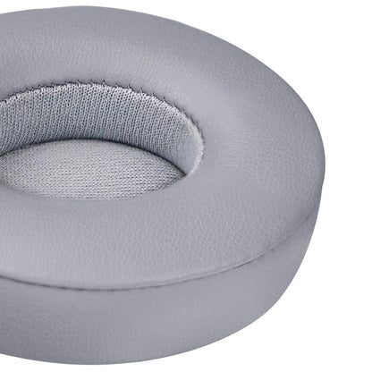 Replacement Ear Pads for Solo 3 Headphones Over-Ear Headphones, Earpads with Soft Protein Leather, Noise Isolation Memory Foam（solo3-Grey） - color: solo3-Grey