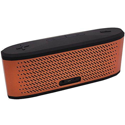 EMB ES950BT-GX1 Indoor/Outdoor High-Definition Super Loud Portable Bluetooth Speaker - Orange