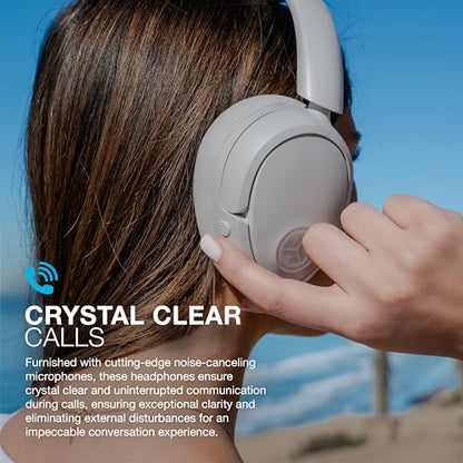 JLab JBuds Lux ANC Wireless Over-Ear Headphones, Cloud White - color: Cloud White