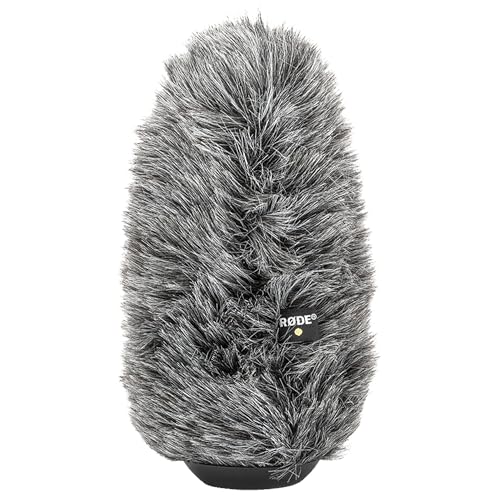 Rode VideoMic Pro+ On-Camera Shotgun Microphone Bundle with DeadCat VMP+ Artificial Fur Wind Shield — Safety Channel Supercardioid Camera-Mount Mic for Filmmaking, Vlogging, Documentary, Weddings