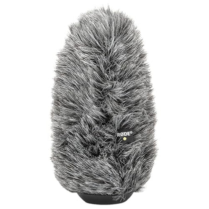 Rode VideoMic Pro+ On-Camera Shotgun Microphone Bundle with DeadCat VMP+ Artificial Fur Wind Shield — Safety Channel Supercardioid Camera-Mount Mic for Filmmaking, Vlogging, Documentary, Weddings