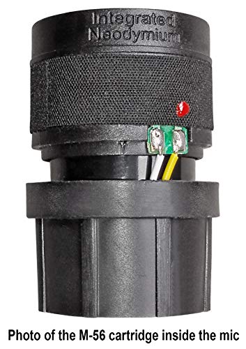Rockville RMC-XLR Wired Dynamic Microphone, Full Metal Body, M-56 Cartridge, (2) 10 Ft OFC Cables, Mic Clip & Case, for DJs, Karaoke, and Live Performances | Neodymium, Unidirectional, XLR and 1/4 Connectors, 10 Ft OFC Copper, M-56 Cartridge, Mic Clip, Ca