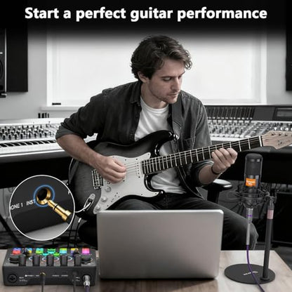 RS2i2 2-Person Podcast Equipment Bundle, Dynamic Mics with Audio Interface