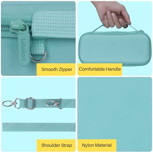 Lebakort Hard Case Compatible with Bose SoundLink Flex 2nd Gen/Bose SoundLink Flex Portable Speaker, Mint Green Case - color: Mint Green Case