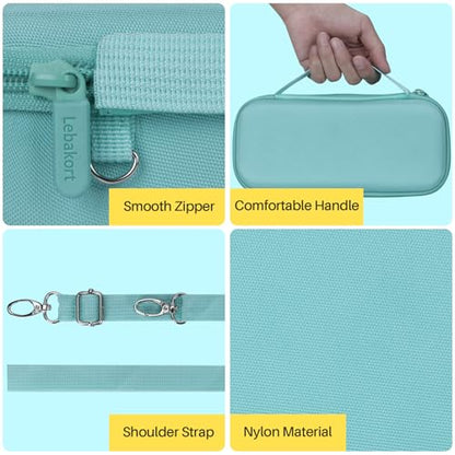 Lebakort Hard Case Compatible with Bose SoundLink Flex 2nd Gen/Bose SoundLink Flex Portable Speaker, Mint Green Case - color: Mint Green Case