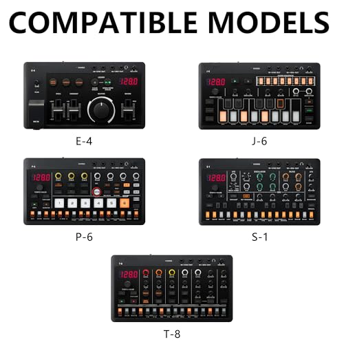 Musiin Audio Interface Case Compatible with Focusrite Scarlett 2i2 4th Gen | Hard shell case with velvet lining and mesh pocket for Audio Interface and Roland AIRA Compact gear. - color: Black