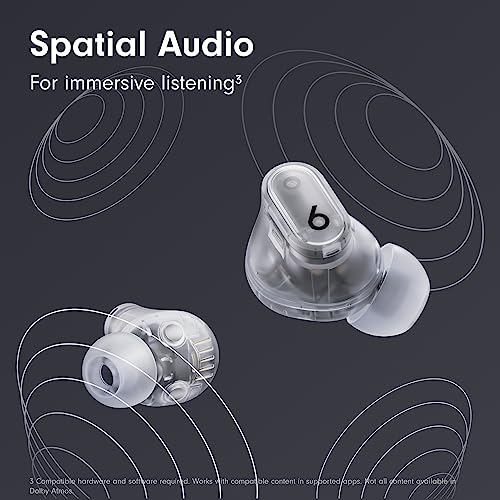 Beats Studio Buds + with Apple 20W USB-C Power Adapter - Transparent - color: Transparent, style: With Power Adapter