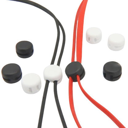 10 Pack Earphone Cable Slider Y Splitter Detachable Clip Adjusting Divider Stopper in Ear Monitor Wire Glider Buckle for IEM Earphone 2mm L/R Wired Earbuds IEMs Headphone HIFI In-ear Headset
