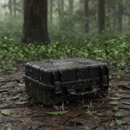 MEIJIA Portable All Weather Waterproof Camera Case with Customized Fit Foam,Fit Use of Drones,Camera,Equipments,Pistols,Elegant Black(18.3 ”x14.57”x8.66”) - size: 18.3 ”x14.57”x8.66”