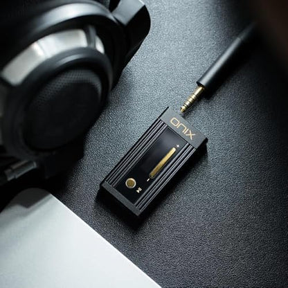 SHANLING Alpha XI1 Protable DAC/Headphone Amplifier, Hi res lessloss Sound | CS43198 SGM8262-2 Chips PCM768 DSD512 3.5mm+4.4mm Outpu, App Control for Phones Tablets laptops PC