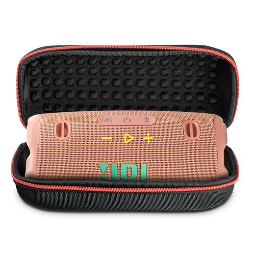 JBL Charge 6 Portable Bluetooth Speaker (Pink) | IP68 Waterproof, DustProof, and DropProof, Outdoor Wireless Audio |28Hrs Playtime + Travel Case Bundle - color: Pink