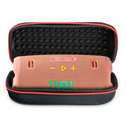 JBL Charge 6 Portable Bluetooth Speaker (Pink) | IP68 Waterproof, DustProof, and DropProof, Outdoor Wireless Audio |28Hrs Playtime + Travel Case Bundle - color: Pink