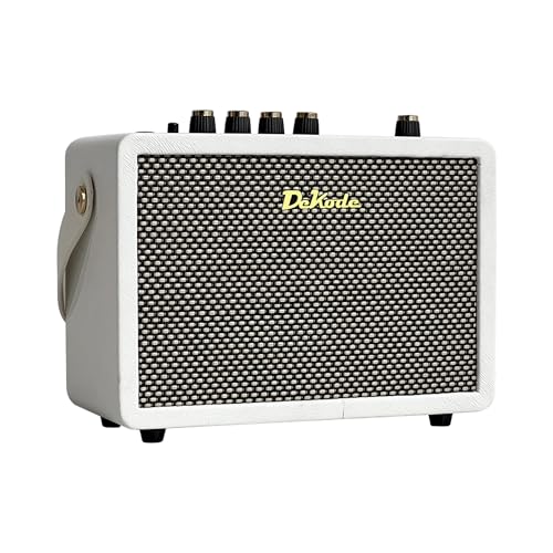 DeKode iG-10Pro+ 10W Portable Electric Guitar Amplifier | Built-in Reverb & Delay, BT Connection, OTG Recording, Headphone Out, USB Charging, Ideal for Beginner & Pro Guitar Practice