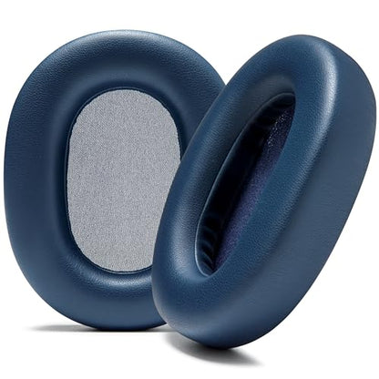 WC PadZ XM5 - Premium Replacement Earpads Compatible with Sony WH-1000XM5 | Made by Wicked Cushions | Soft PU Leather, Extra Thick, Noise-Isolating Memory Foam | Blue - color: Blue