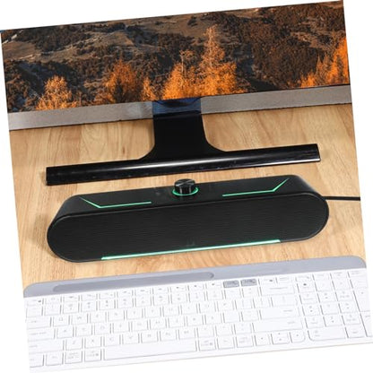 Angoily Large for Desk 15° Angle Design Sound Easy Volume Control Universal Use for Music Movies Games