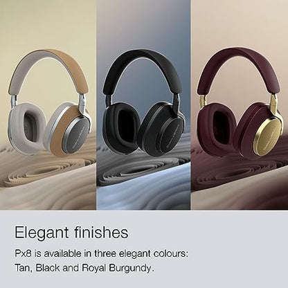 Bowers & Wilkins Px8 Over-Ear Wireless Headphones, Tan - color: Tan