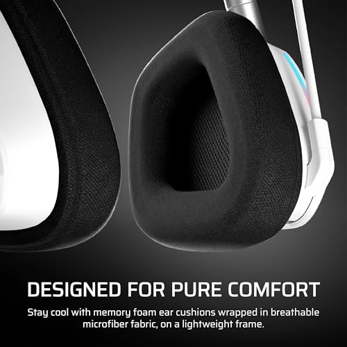 Corsair Void v2 Wireless Bluetooth PC PS5 Switch Gaming Headset – Dual Tone - color: Black and White