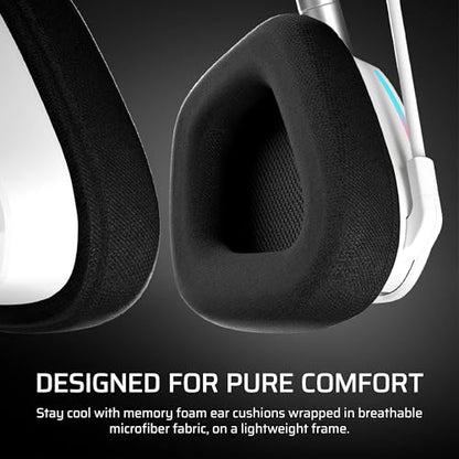 Corsair Void v2 Wireless Bluetooth PC PS5 Switch Gaming Headset – Dual Tone - color: Black and White