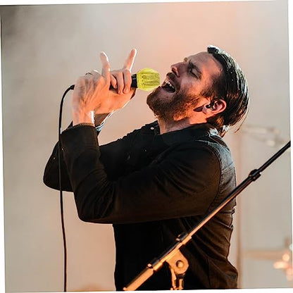 SHOWERORO 200pcs Disposable Microphone Covers Moisture-resistant Mic Protectors for Ktv Conferences and Performances Saliva and
