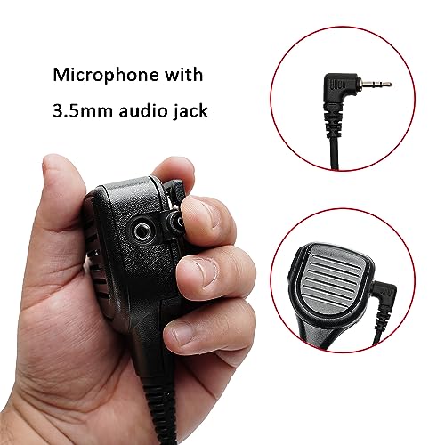 Speaker Mic Shoulder Handheld Radio Microphone for Walkie Talkie