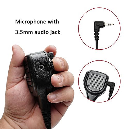 Speaker Mic Shoulder Handheld Radio Microphone for Walkie Talkie