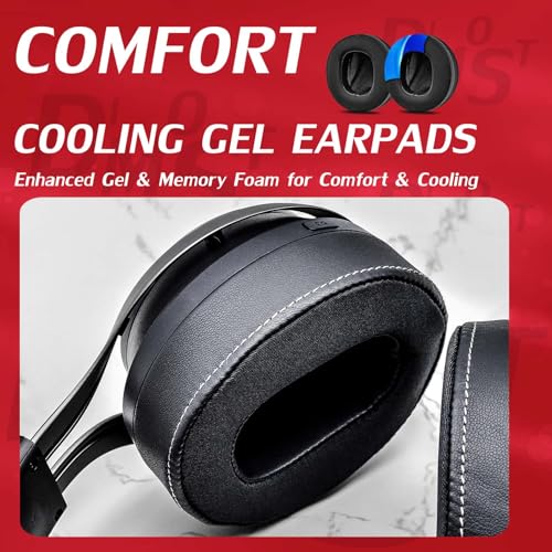 LS50X Replacement Ear Pads Compatible with LS50X LS35X LS41 LS31 Headset (Cooling Gel Fabric)